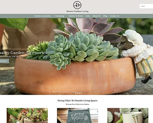 Gardening accessories, Paperback Designs Website Portfolio