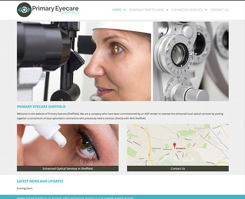 Website Design For Opticians, Optician Web Design | Westcliff, Essex